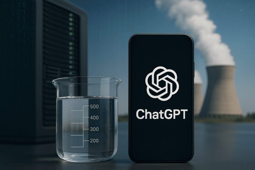 How much water does ChatGPT use – AI model water consumption and data center cooling impact