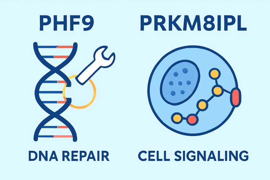 PHF9 and PRKM8IPL