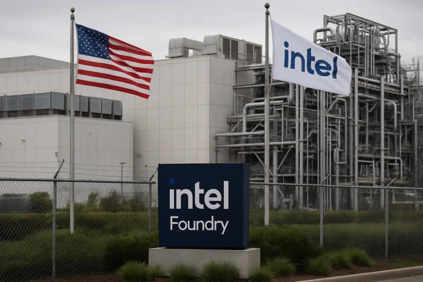 US and Intel Flag