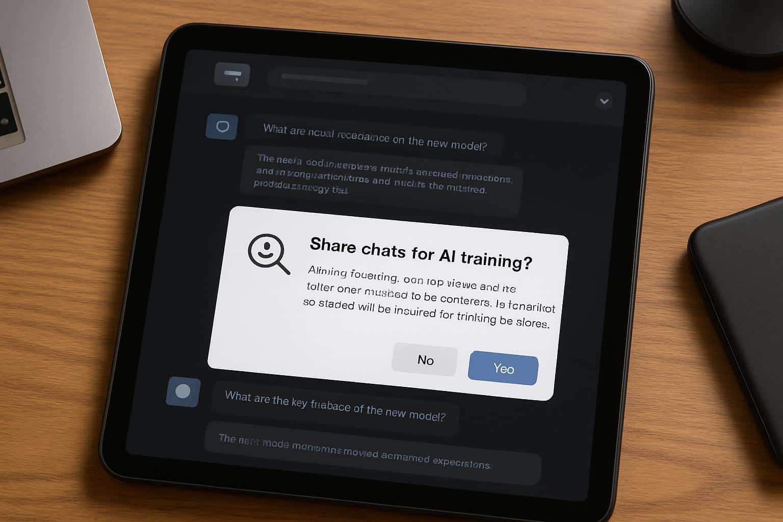 Anthropic asks users to share chats for AI model training