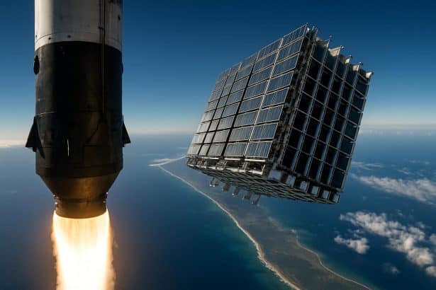 SpaceX Falcon 9 rocket launches from Florida with 28 Starlink satellites