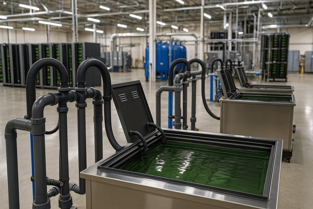 Microsoft Azure immersion cooling tanks for AI sustainability