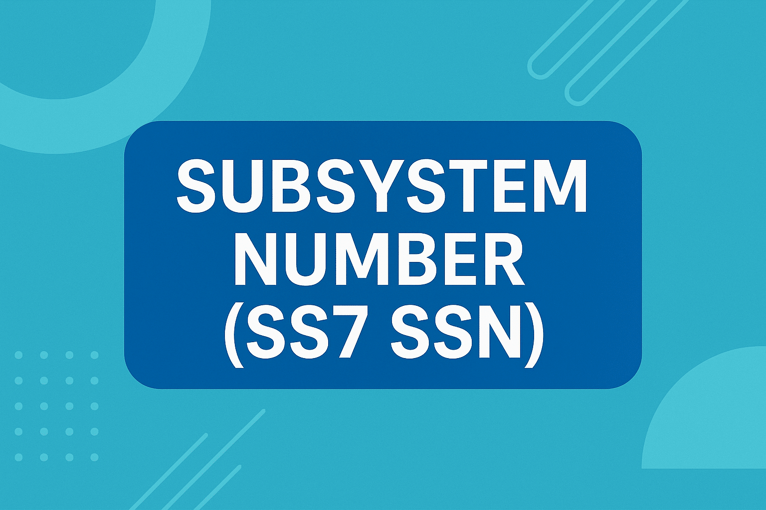 Subsystem Number