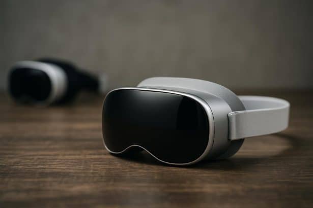 Vision Air mixed-reality headset concept highlighting lighter, cheaper design