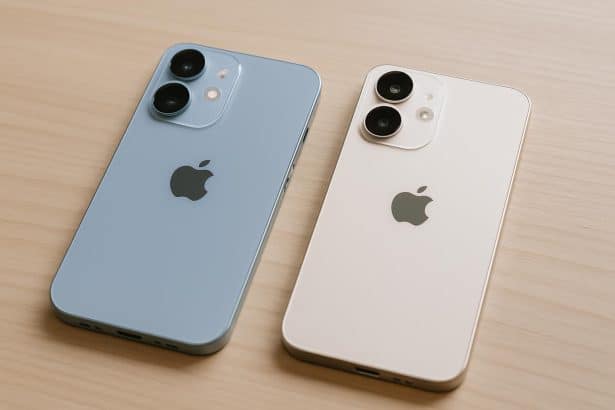 iPhone 17 render with Apple’s rumored thinnest iPhone design