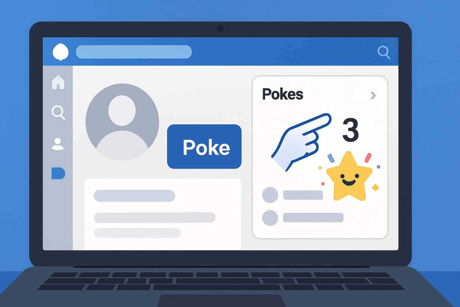 Facebook app Pokes return with gamified badges, points and rewards