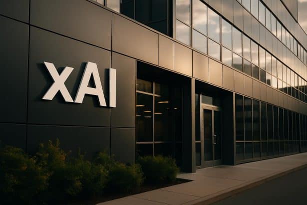 xAI logo with CFO resignation amid leadership churn