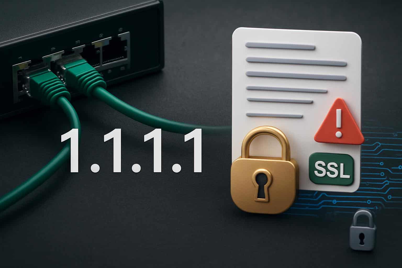 Unauthorized certificates threaten 1.1.1.1 DNS privacy