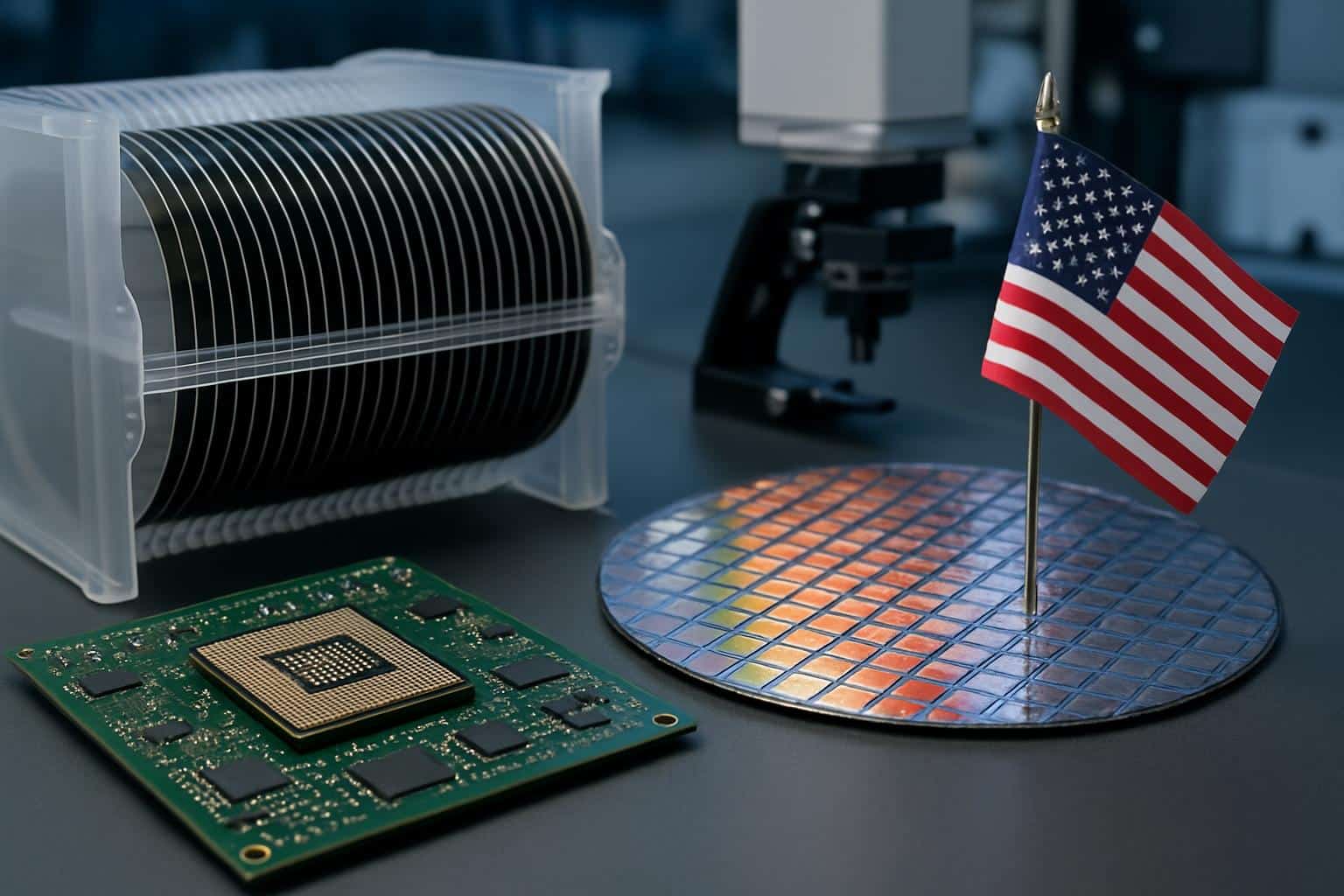 US semiconductor market timeline with yearlong trends and key milestones