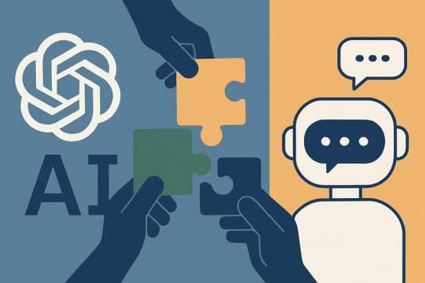 OpenAI logo with ChatGPT icon signaling a reshuffle of the personality team
