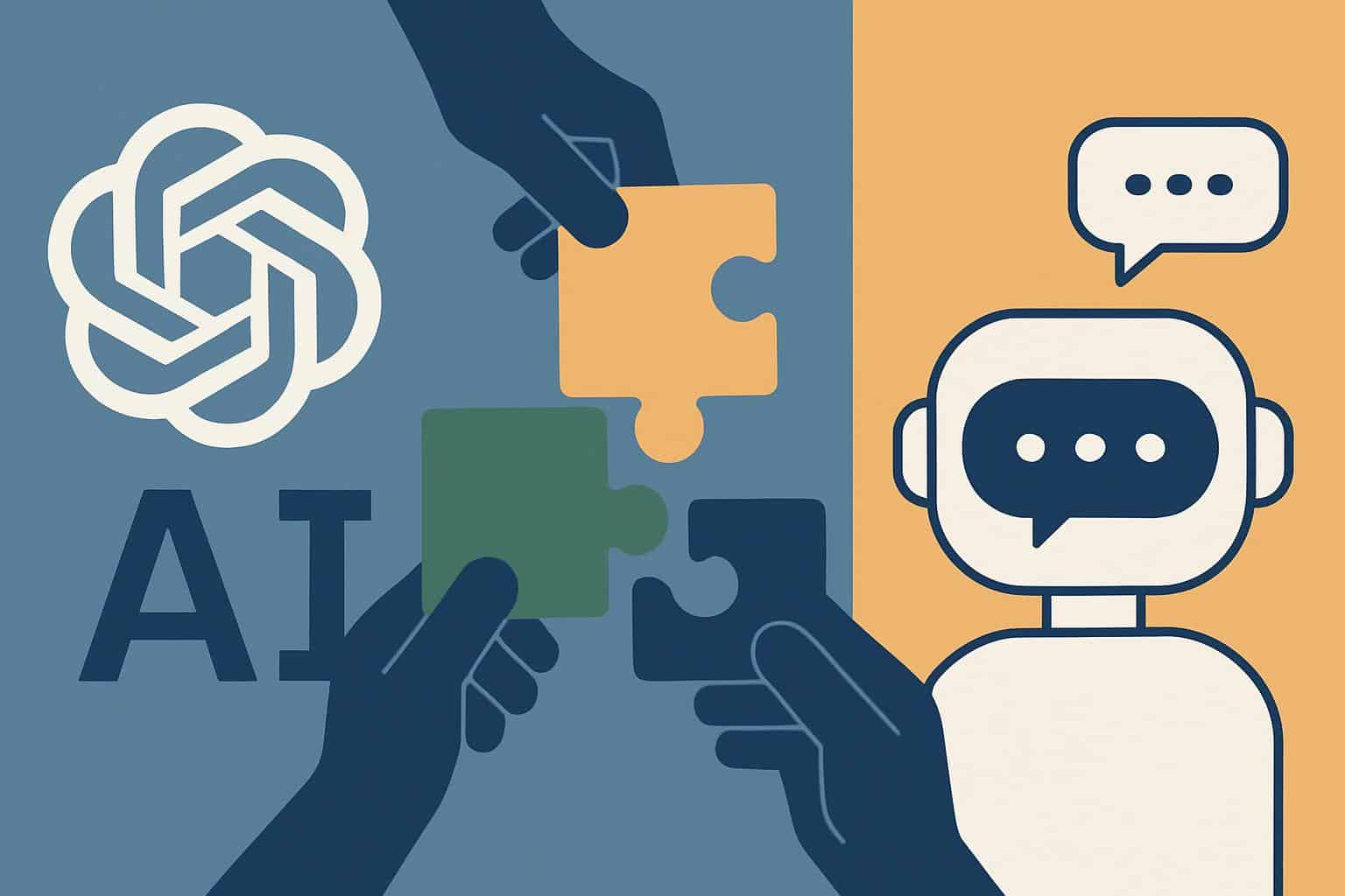 OpenAI logo with ChatGPT icon signaling a reshuffle of the personality team