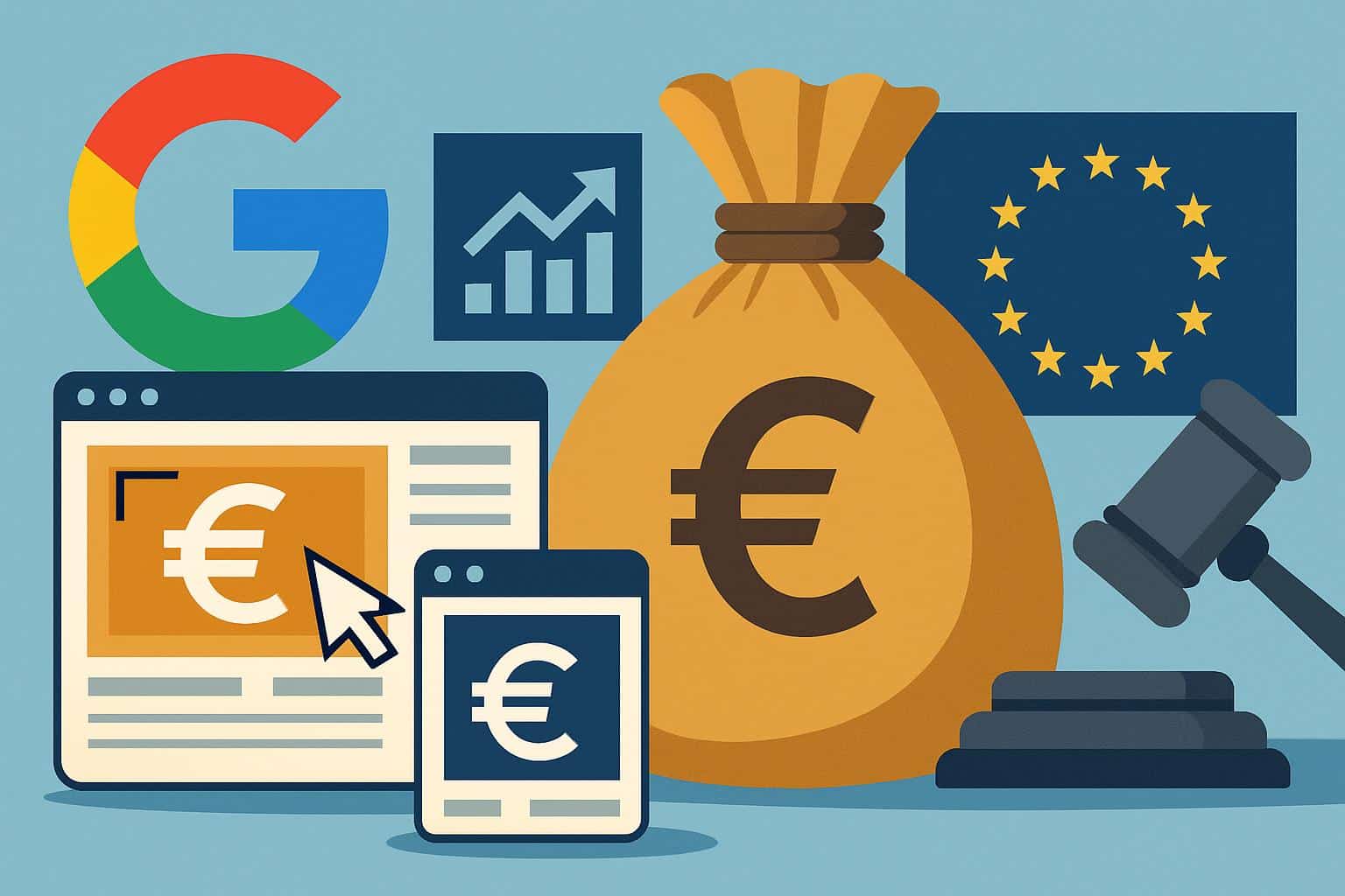 EU antitrust fine: Google penalized .5B for adtech abuse