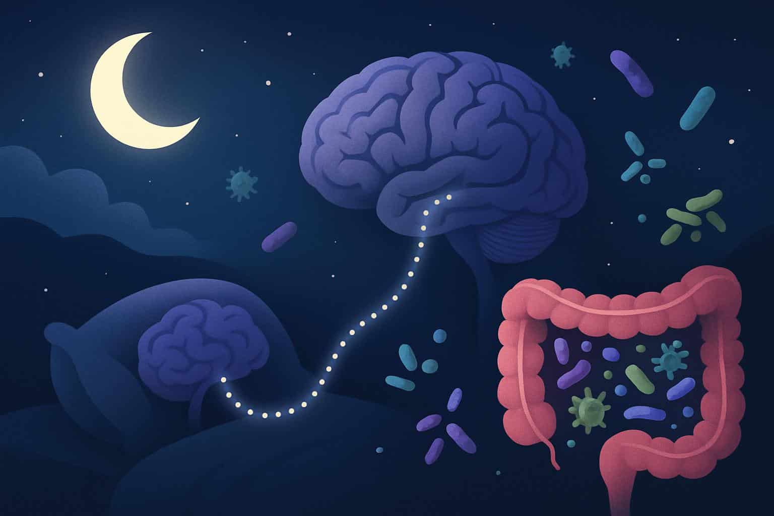 Gut microbiome shapes sleep via gut-brain axis and circadian rhythm signals