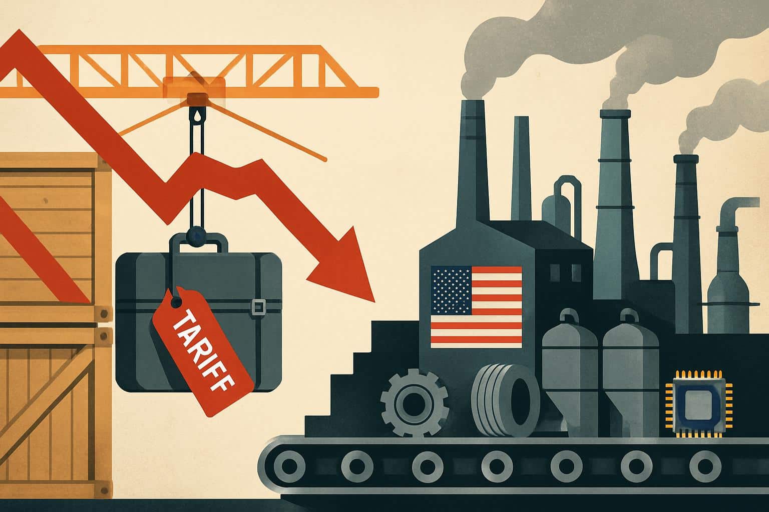 Trump tariffs challenge US manufacturing revival, factories, steel and supply chains