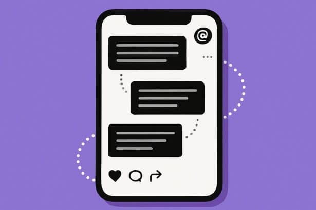 Meta Threads app UI highlights multi-part post threads made easier to follow