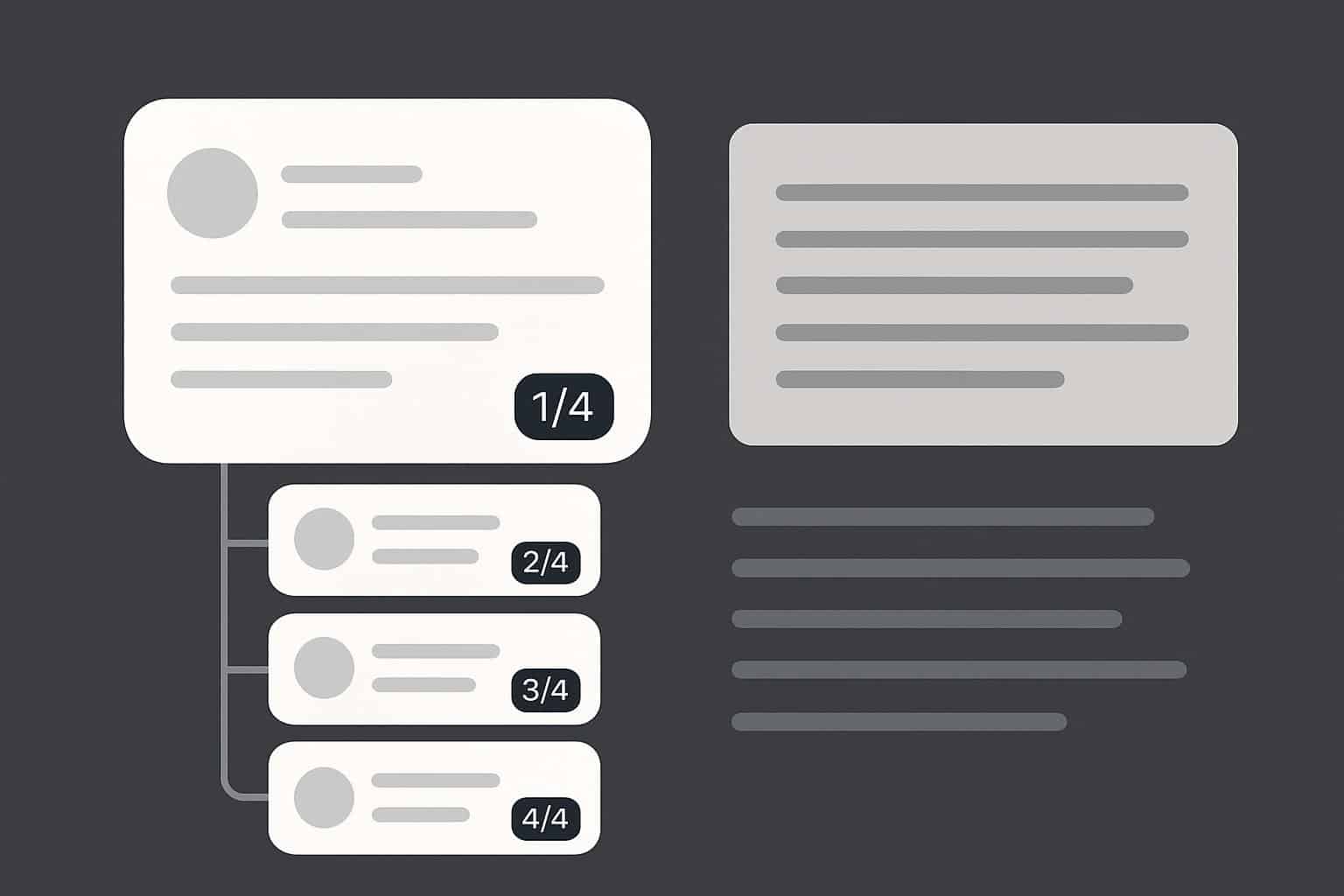 Meta Threads interface highlights clearer multi-part post threads for easier following