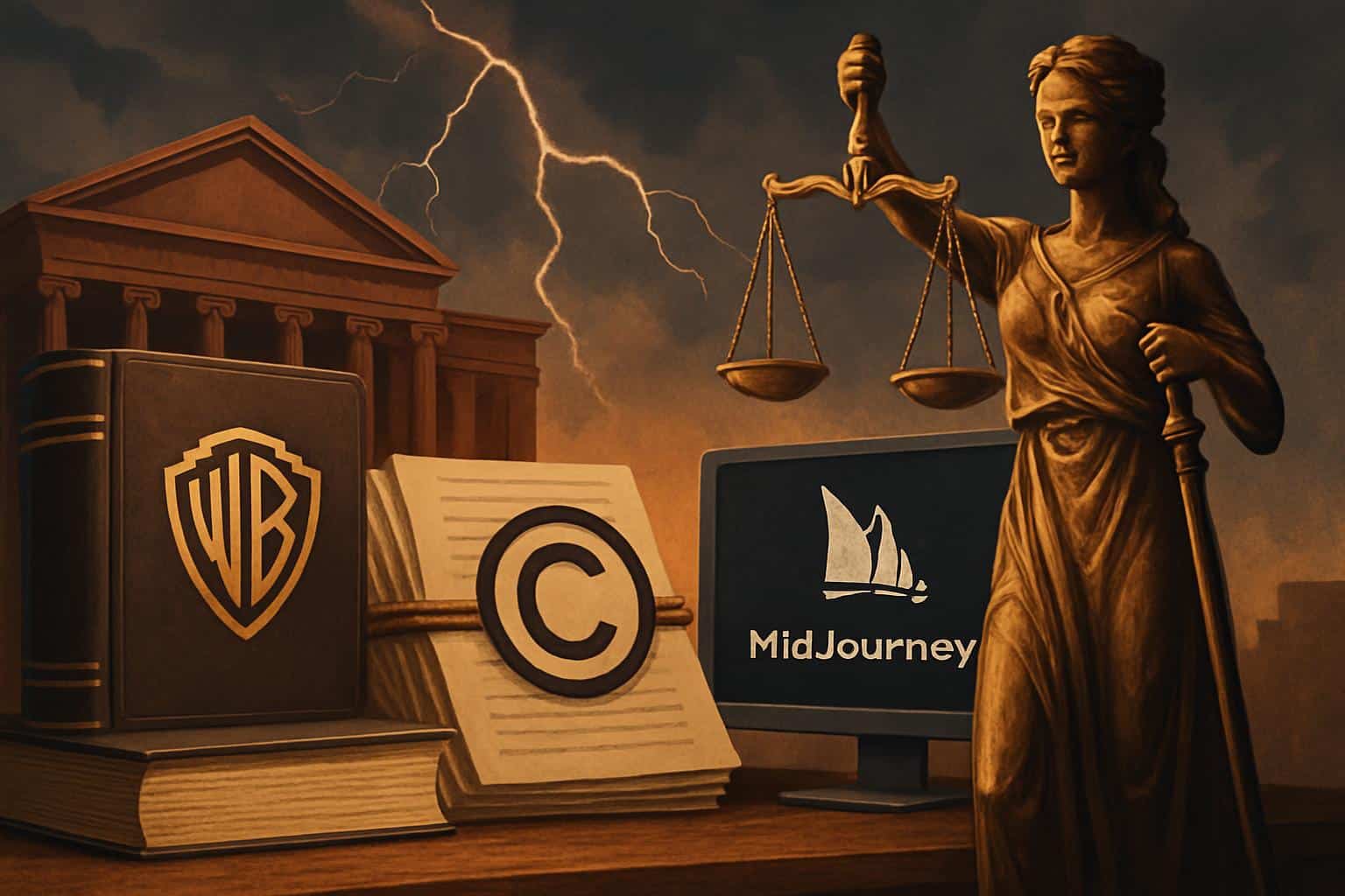 Warner Bros. Discovery sues Midjourney over AI art copyright infringement
