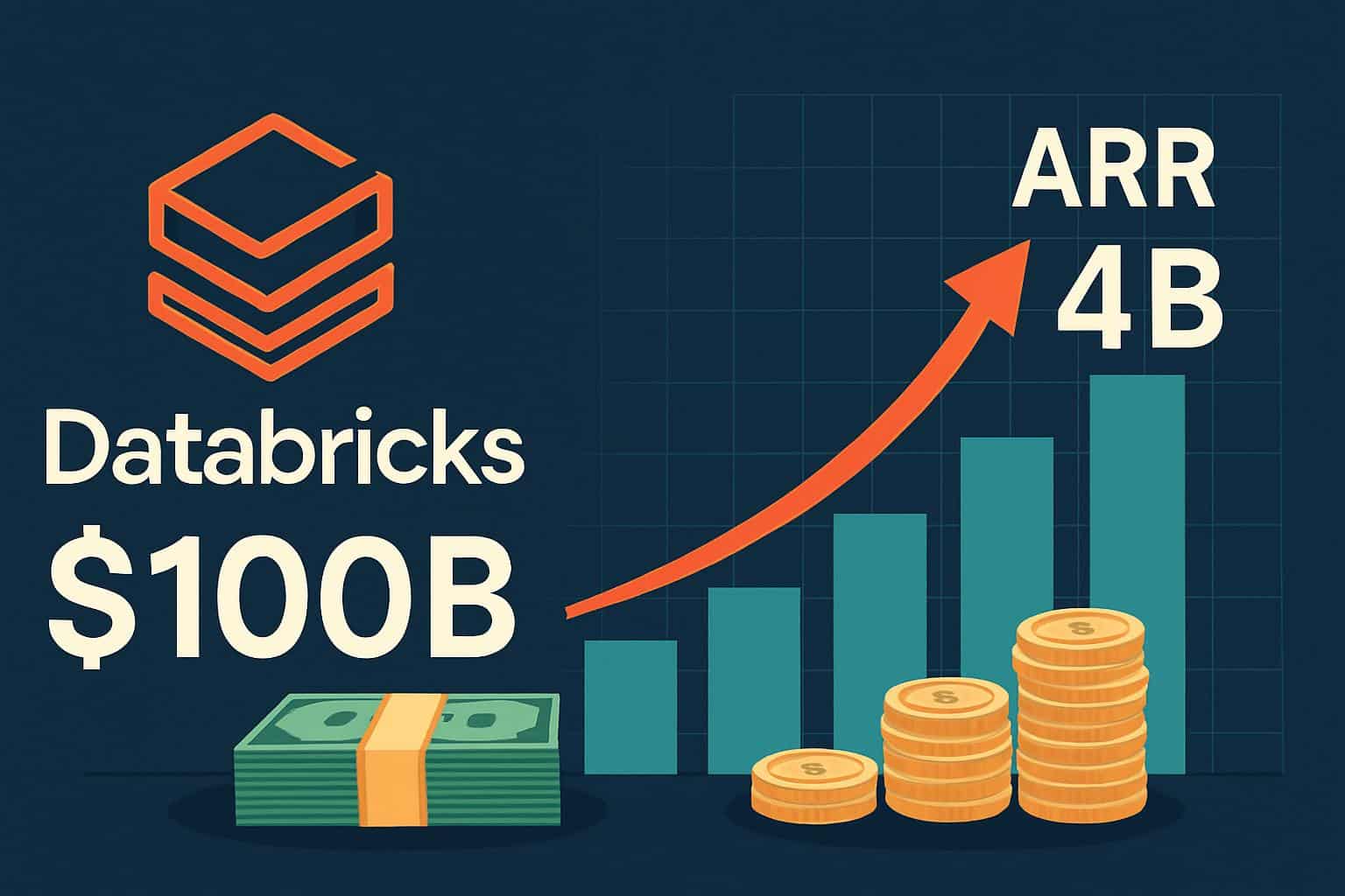 Databricks valued at 0B on B ARR