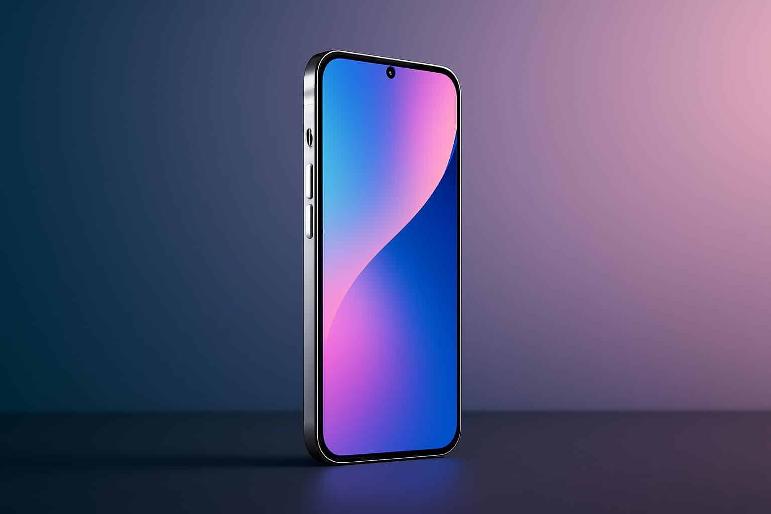 iPhone 17 concept render showcasing Apple's ultra-thin design
