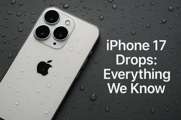 iPhone 17 render highlighting rumored design and camera upgrades