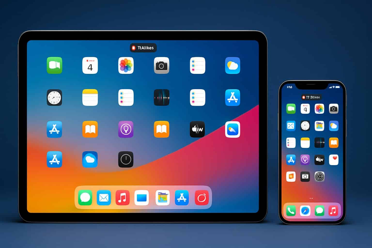 Apple iPhone and iPad with new full-resolution screen recording feature