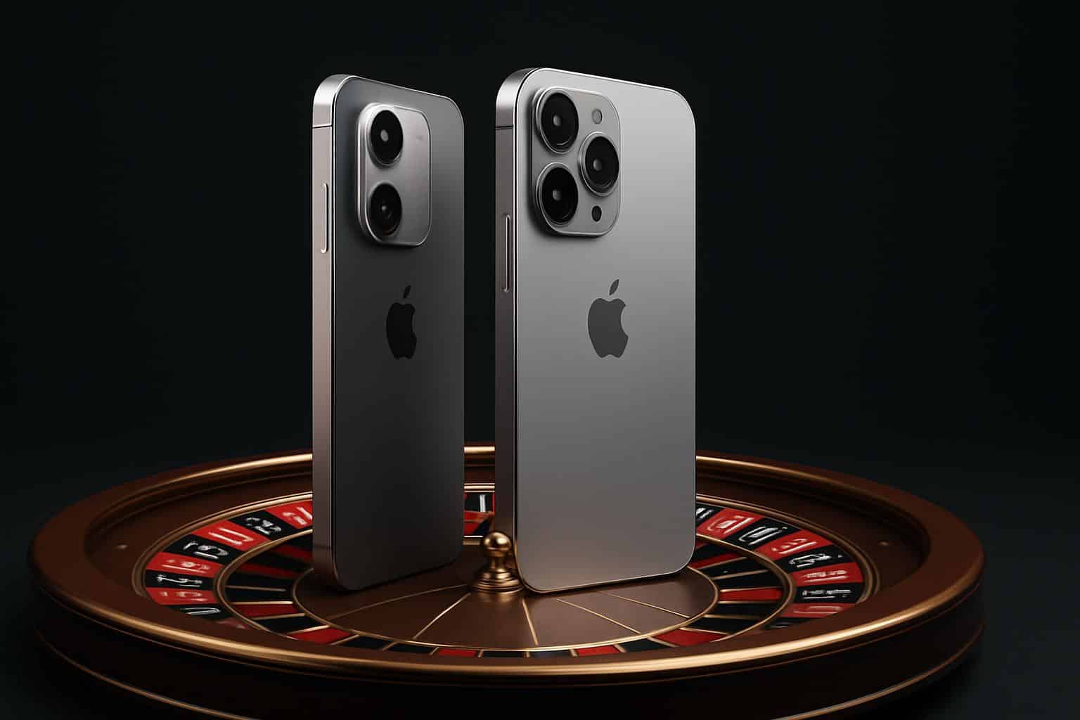 Apple iPhone 17 with upward arrow, signaling Apple’s risky bet paying off