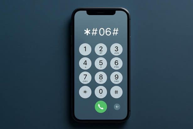 Phone dialer entering USSD secret code to unlock hidden phone menus