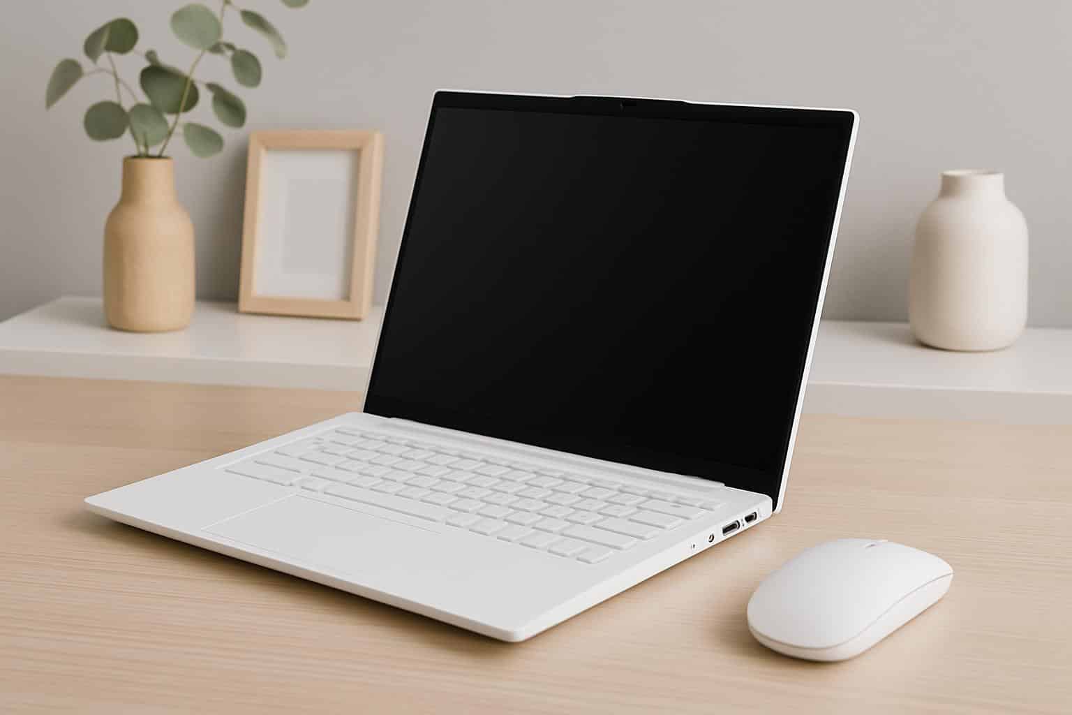 White ThinkPad X9 Aura laptop with sleek minimalist design and bold aesthetic