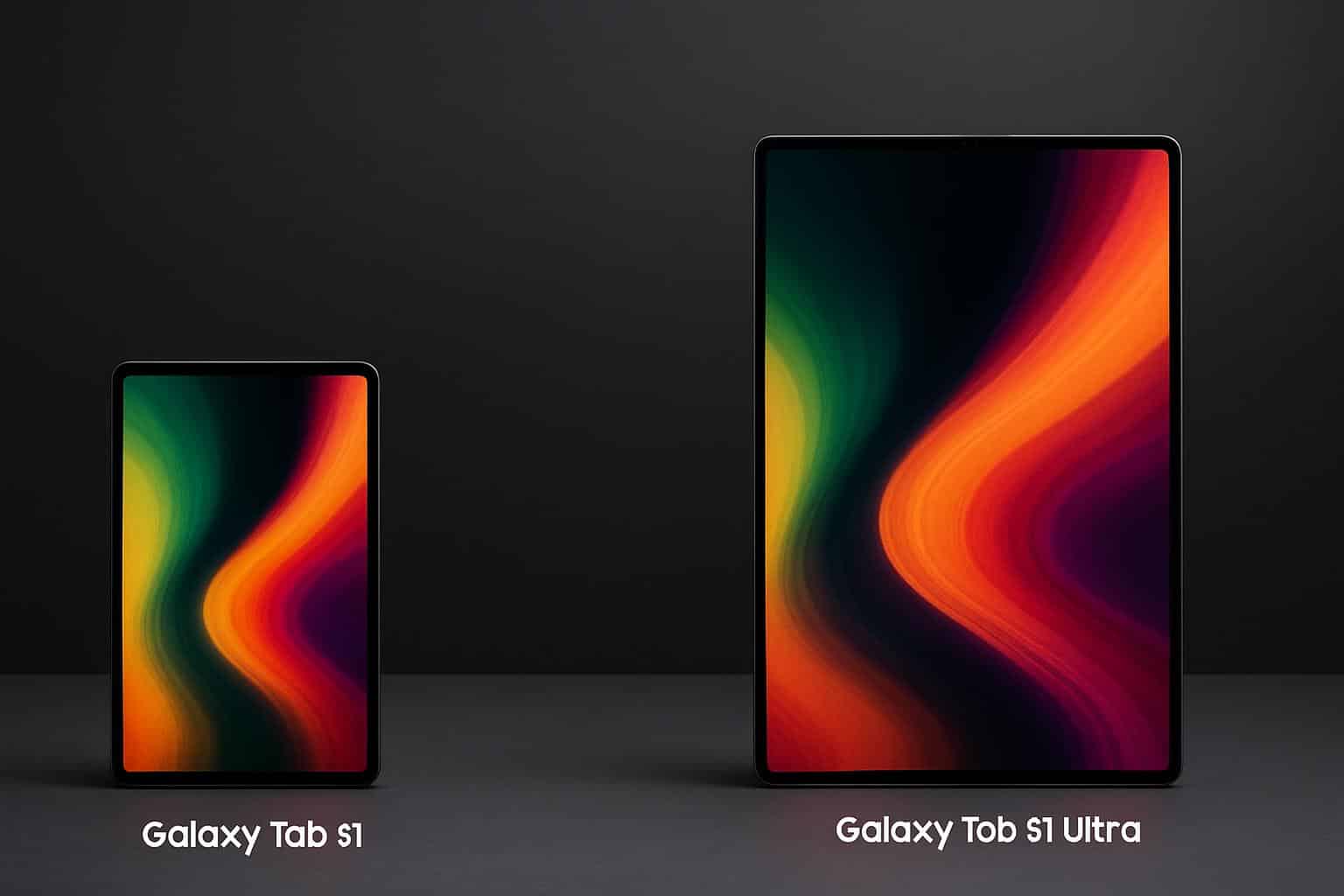 Samsung Galaxy Tab S11 Plus tablet launch announcement illustration