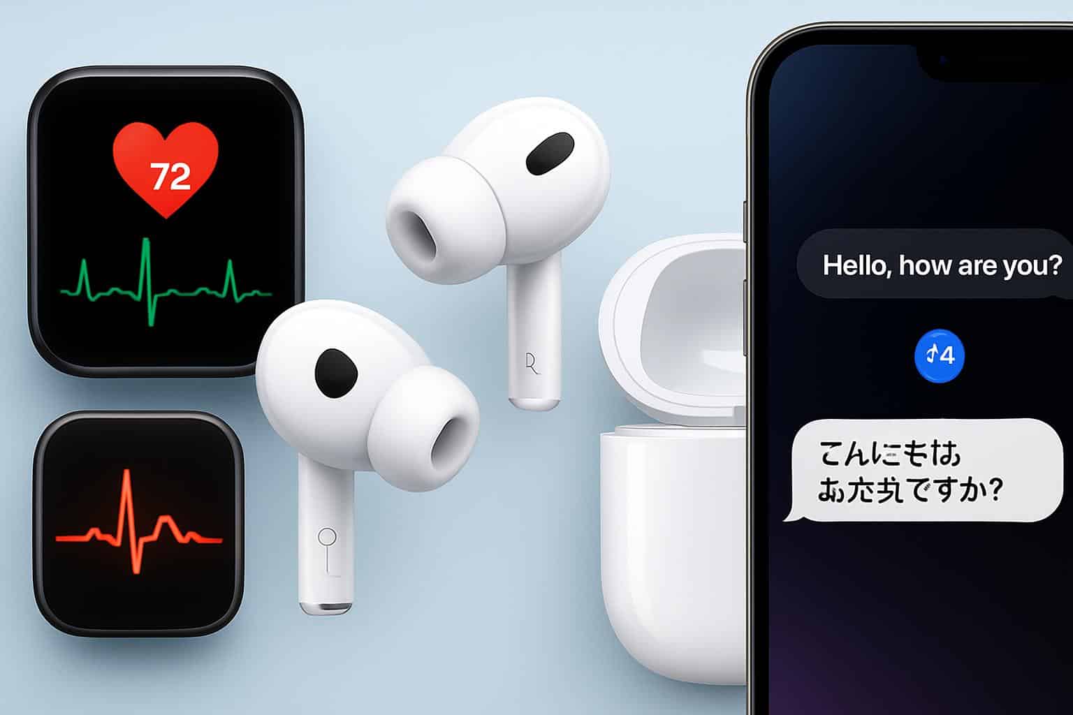 AirPods Pro 3 debut heart-rate sensing and live translation