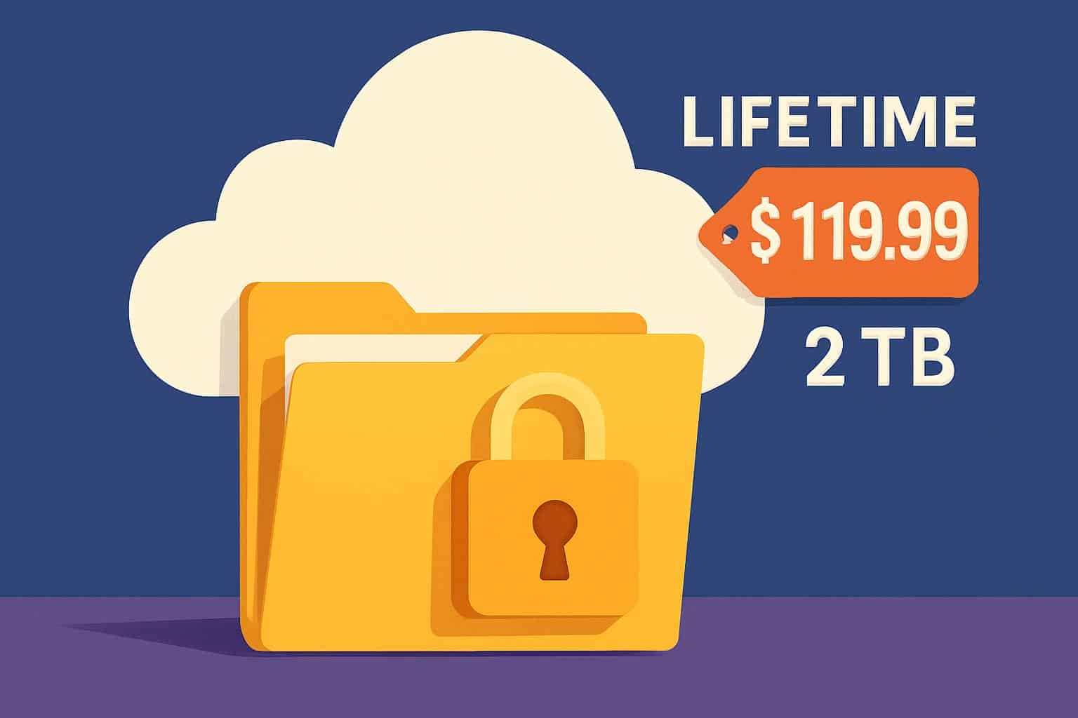 FolderFort 2TB lifetime cloud storage deal for 9.99