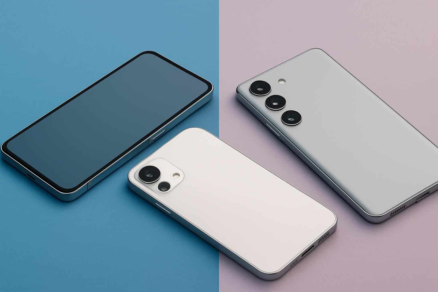 iPhone Air vs Galaxy S25 Edge: ultra-thin smartphone side profile comparison