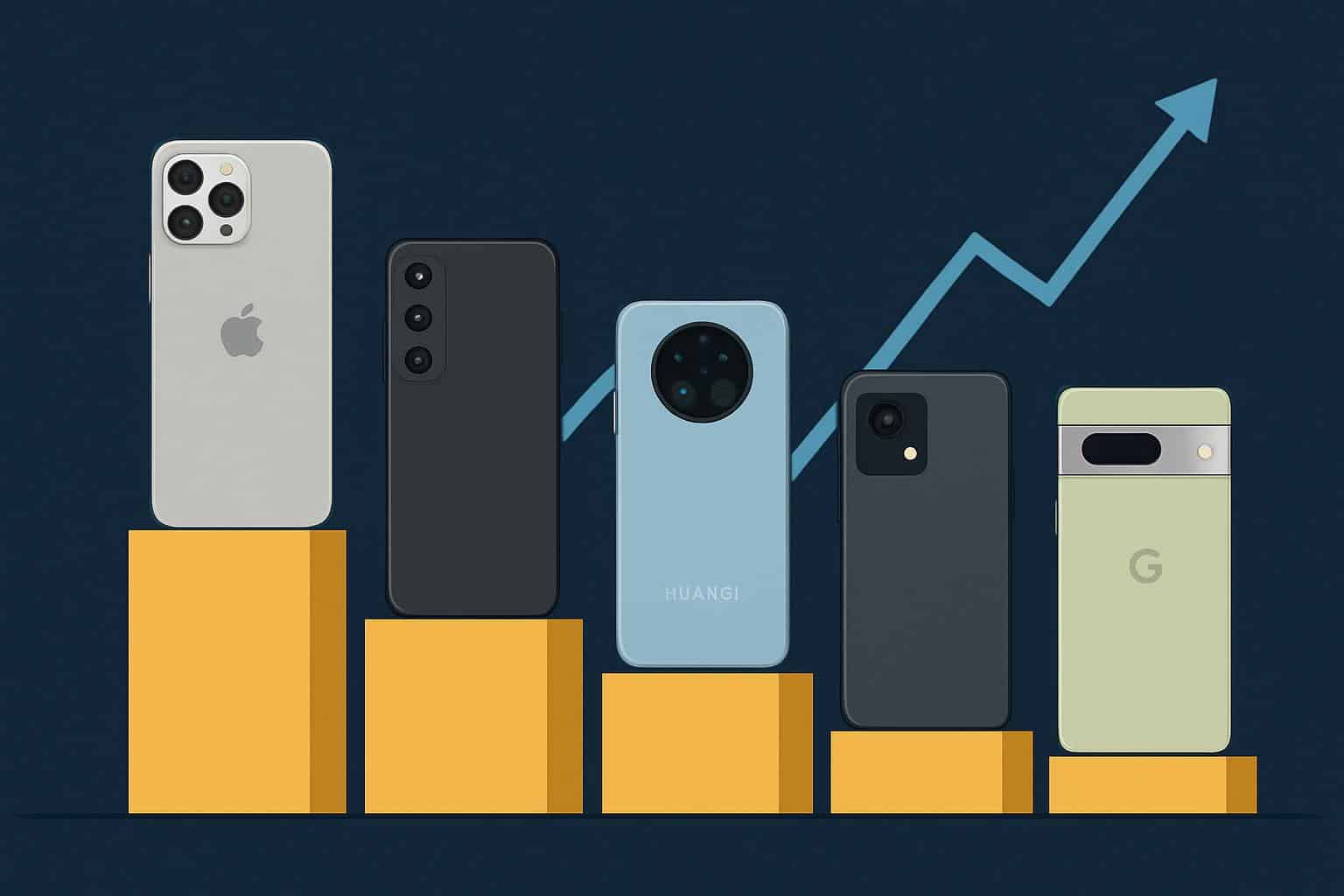 Google Pixel back in global top 5 premium smartphone rankings