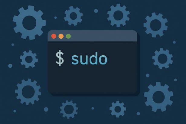 Linux terminal with sudo tricks, tips, and a just-for-fun command example