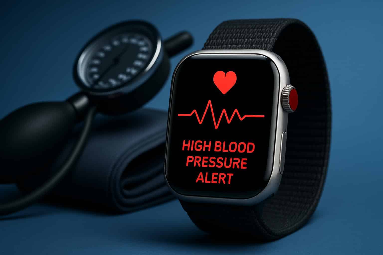 Hypertension alerts on older Apple Watch models