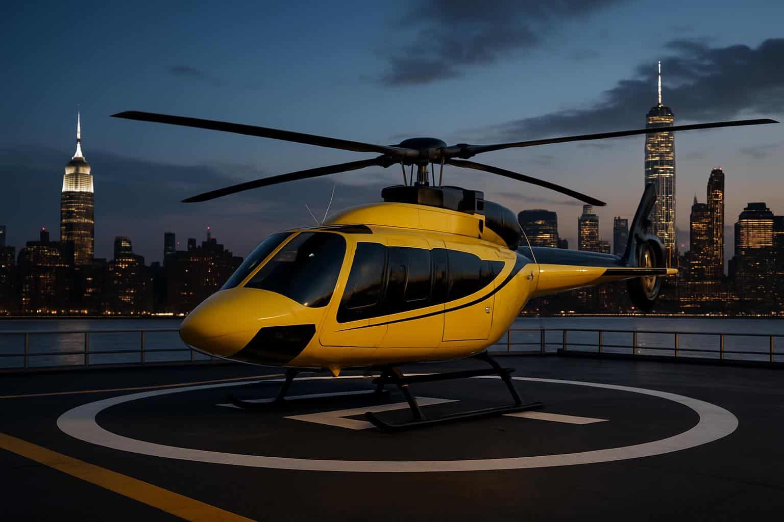 Uber to offer Blade helicopter rides, urban air mobility concept