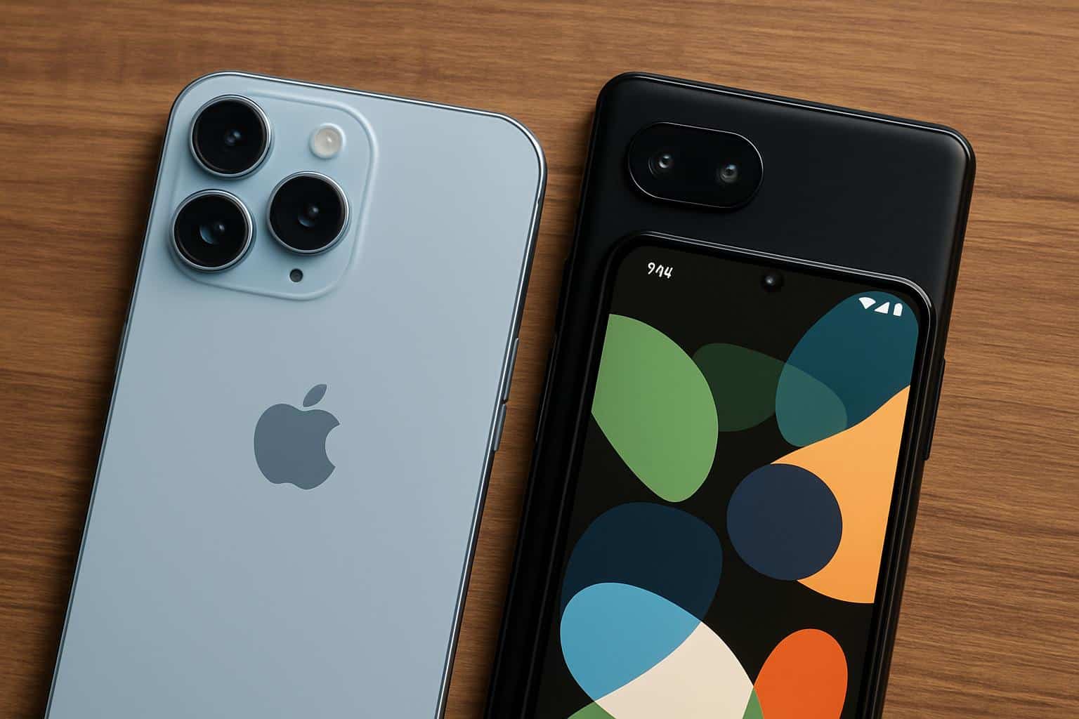 iPhone 17 series next to Android logos, signaling strong appeal to Android fans