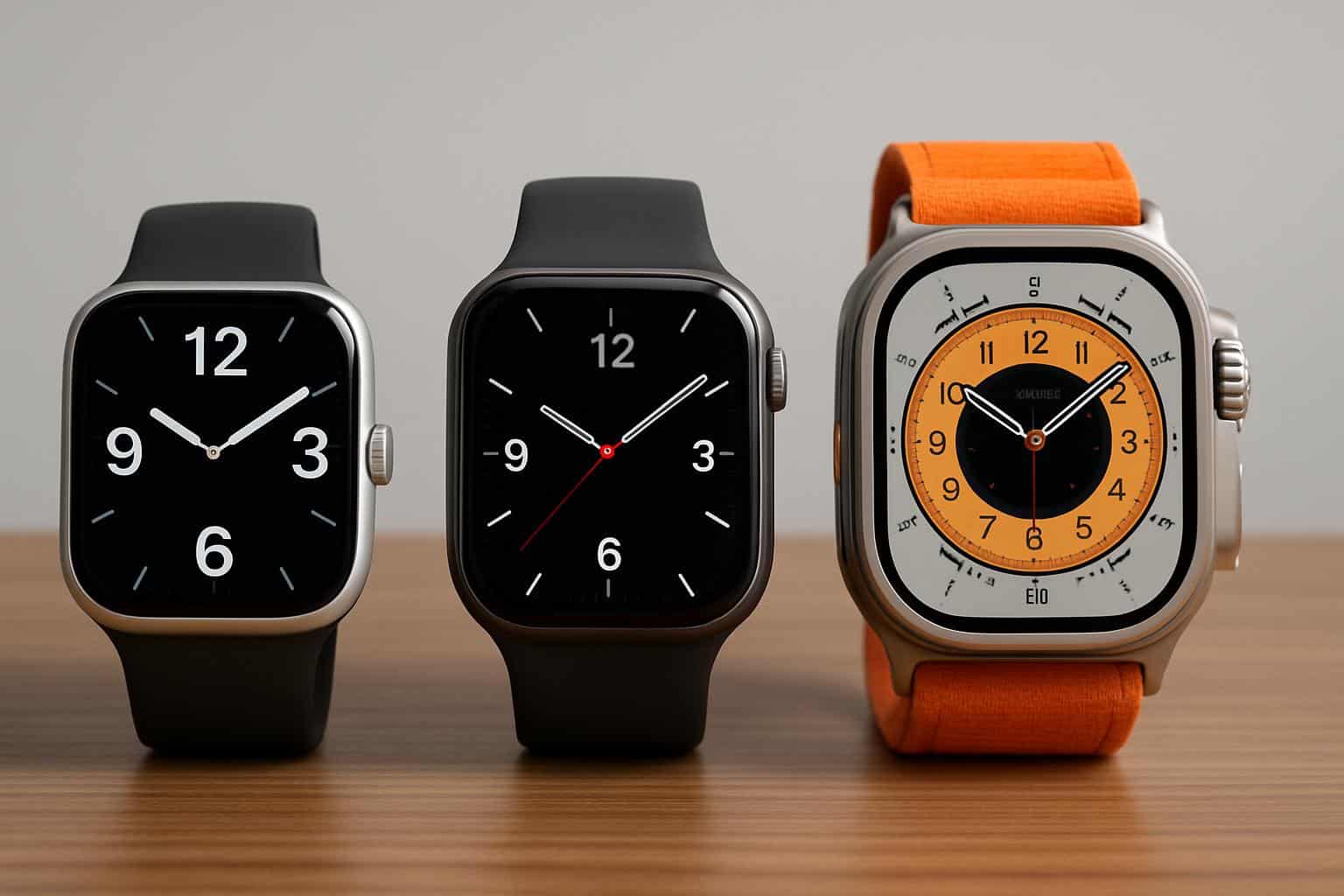 Apple Watch Series 11 vs Ultra 3 vs SE 3 side-by-side comparison