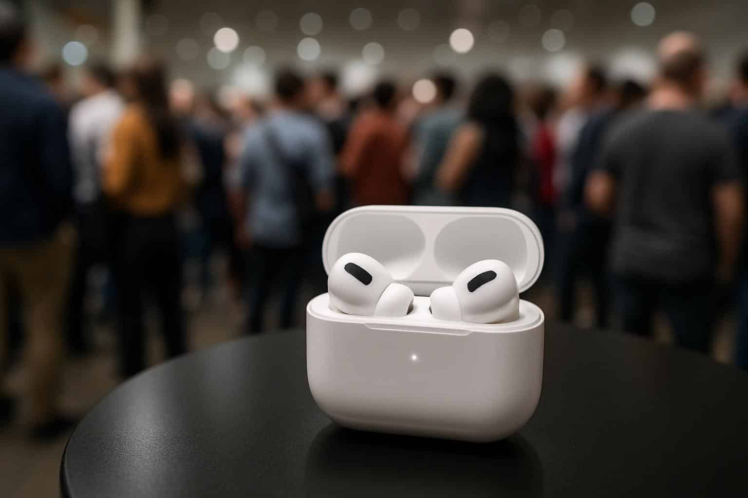 AirPods Pro 3 noise cancellation tested amid a bustling crowd