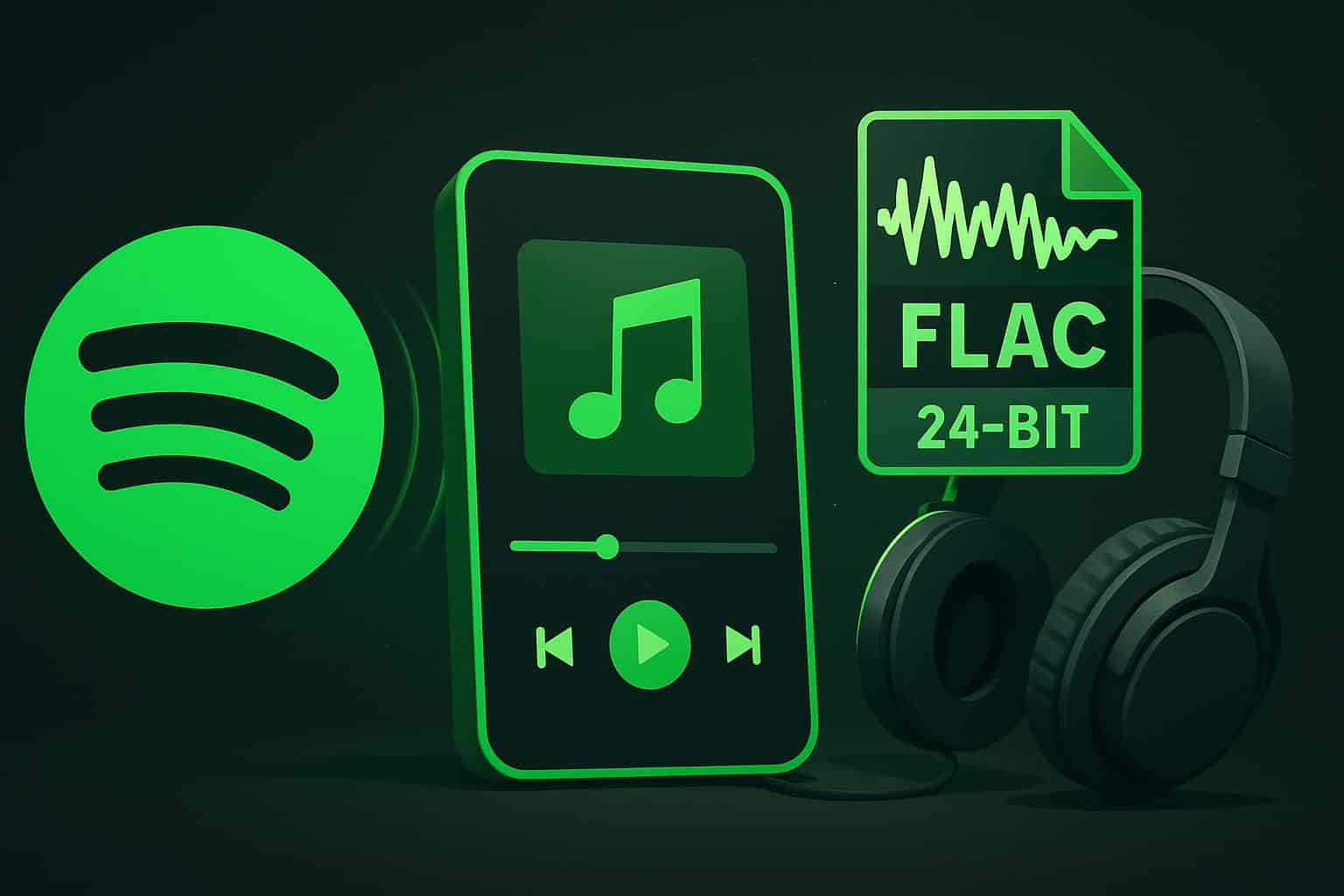 Spotify lossless streaming toggle highlighted in settings to enable HiFi audio