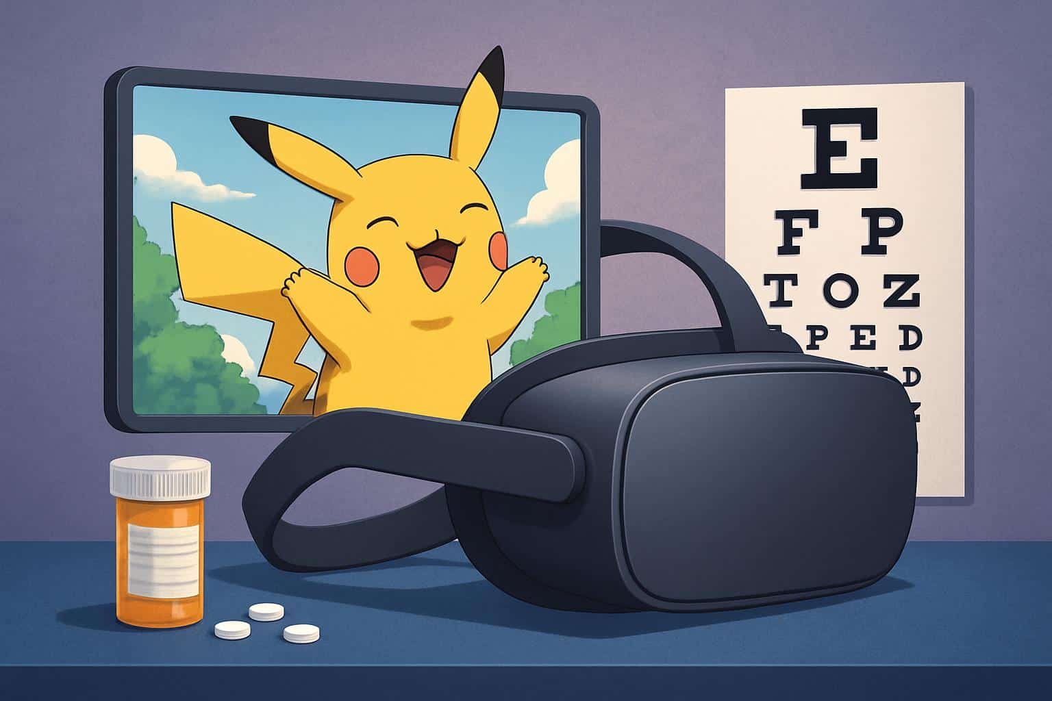 Luminopia integrates Pokémon into VR therapy for lazy eye (amblyopia)