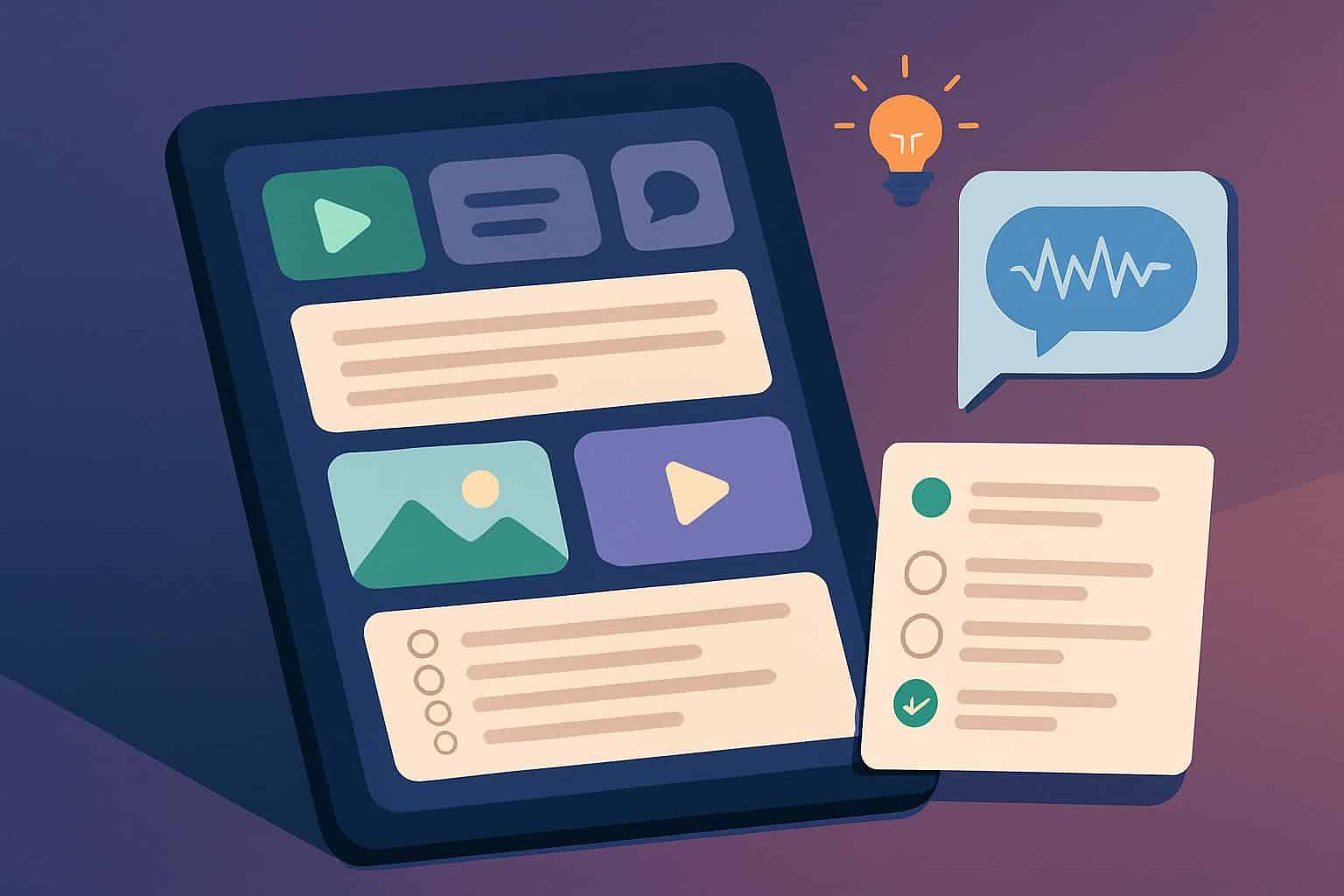 Oboe AI learning app UI on smartphone, unveiled by Anchor Founders