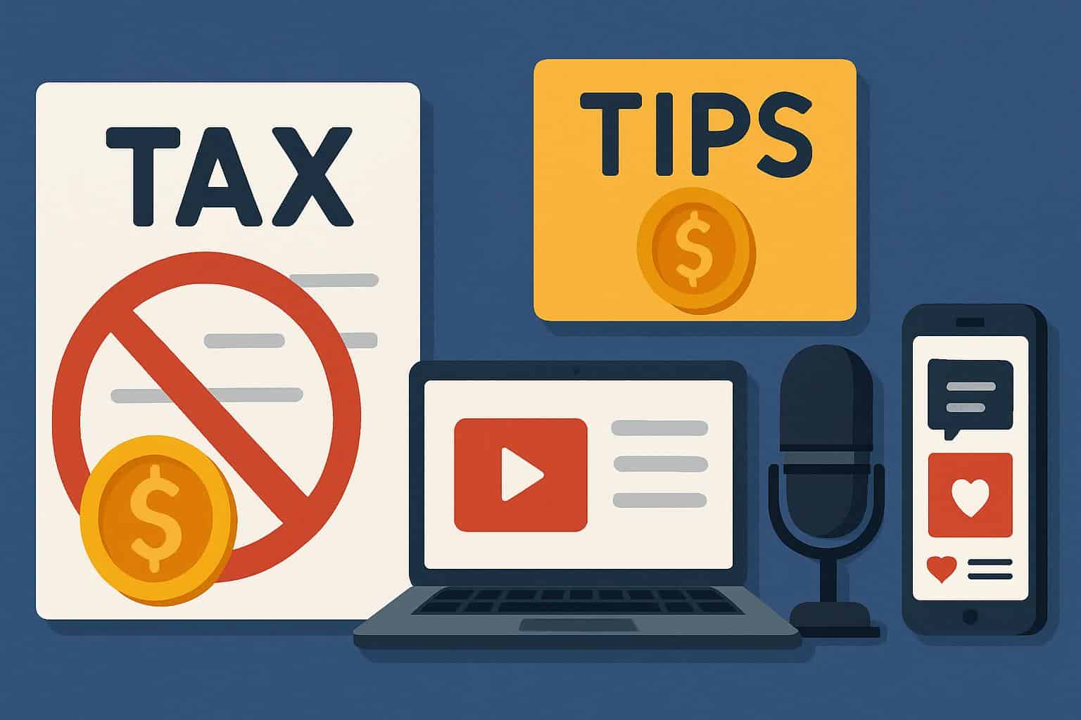 Trump’s no-tax tips law now covers content creators
