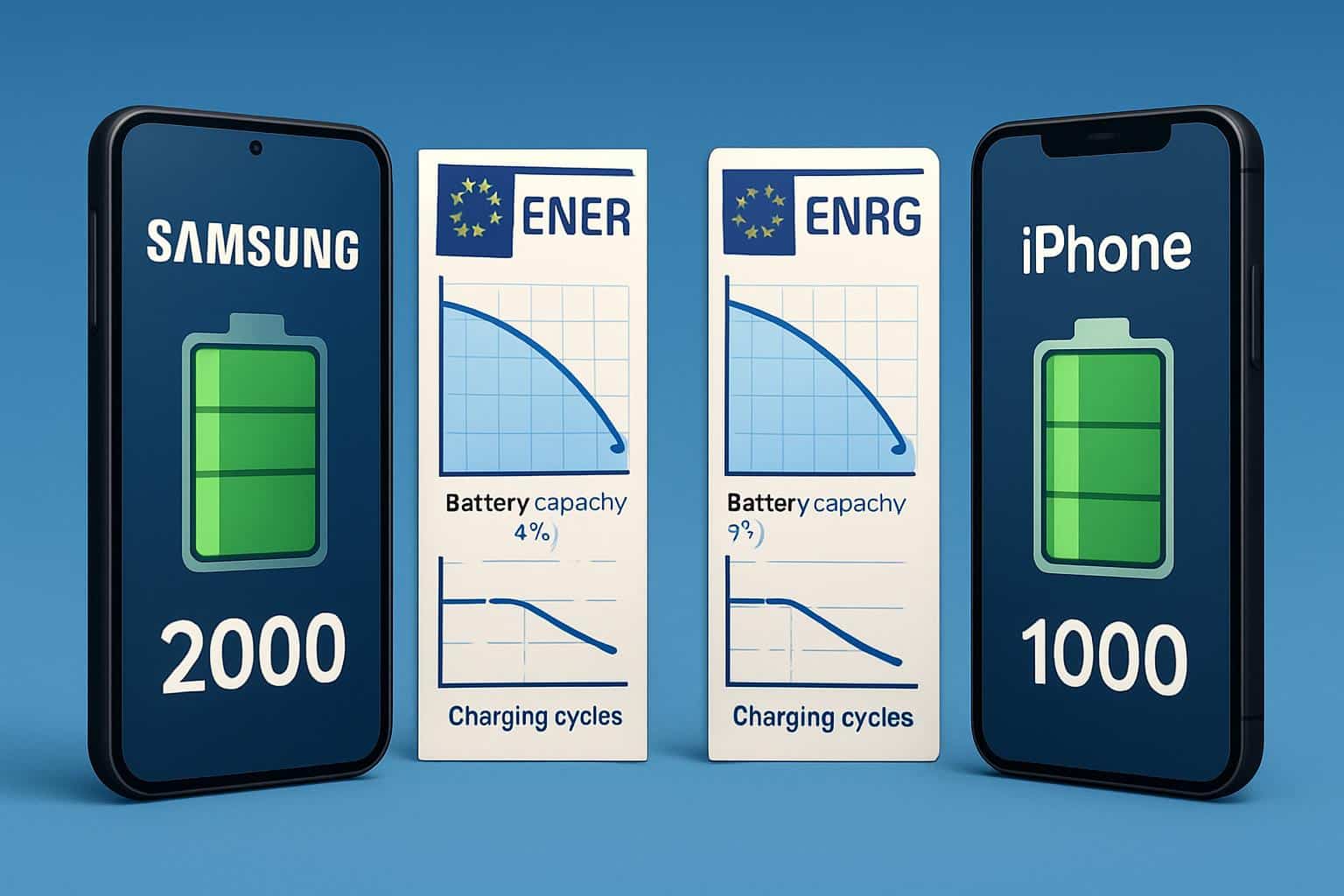 Samsung vs iPhone 17 battery cycles: Samsung's longevity advantage