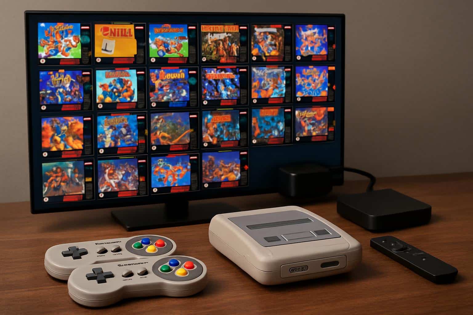 Retro gaming console with thousands of classic games for under 