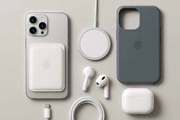 iPhone 17 with new Air accessories: cases, chargers, earbuds, MagSafe