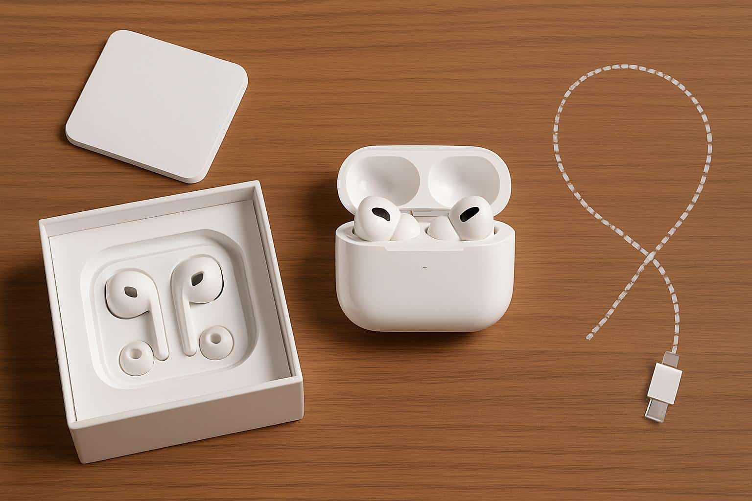 AirPods Pro 3 lack USB-C charging cable in box