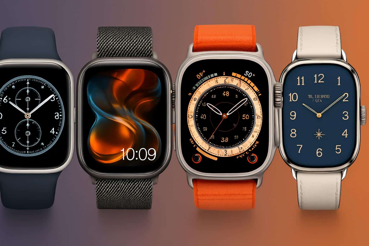 watchOS 26 showcases four new Apple Watch faces on Apple Watch screens