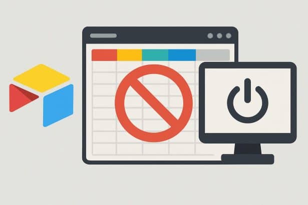 Google Tables shutdown announcement, Airtable rival discontinued