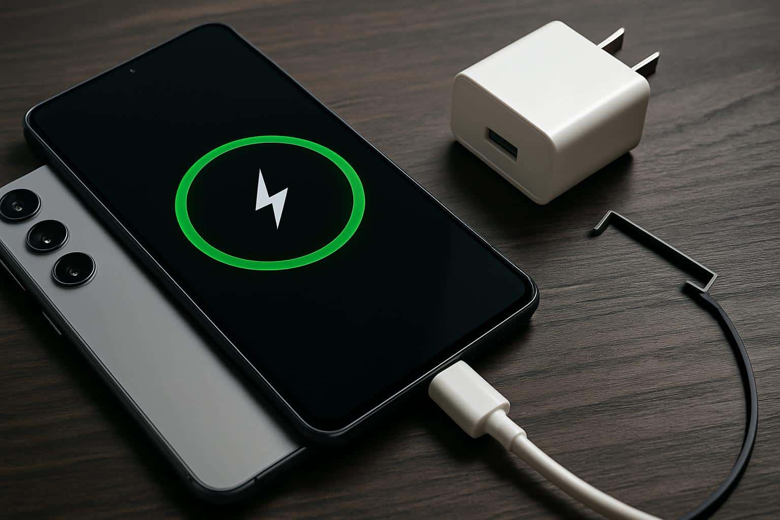 Galaxy S26 charging, battery icon suggests speeds may stall again